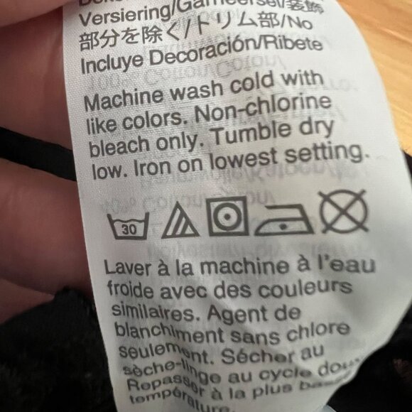 J. Crew Black Eyelet Lace Drawstring Waist Belair Cottage Dress‎ Shorts Size 00 - Picture 9 of 11